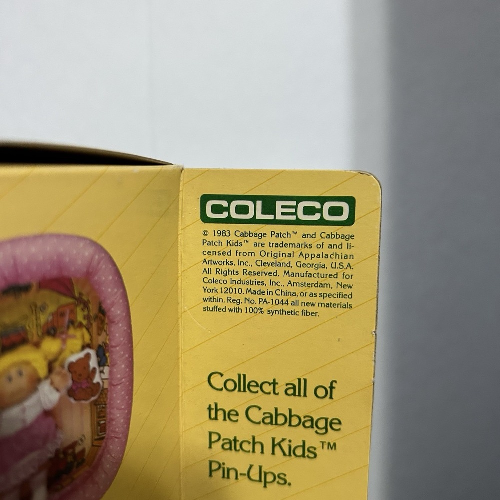 Vintage Coleco Cabbage Patch Kids PIN-UPS Charlene Jenny and Her Clubhouse New - Picture 6 of 12